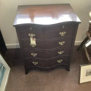 Mahogany Bachelors Chest